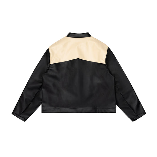 MOTOR LEATHER RACING JACKET