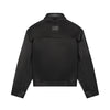 LEATHER BACK TAB JACKET