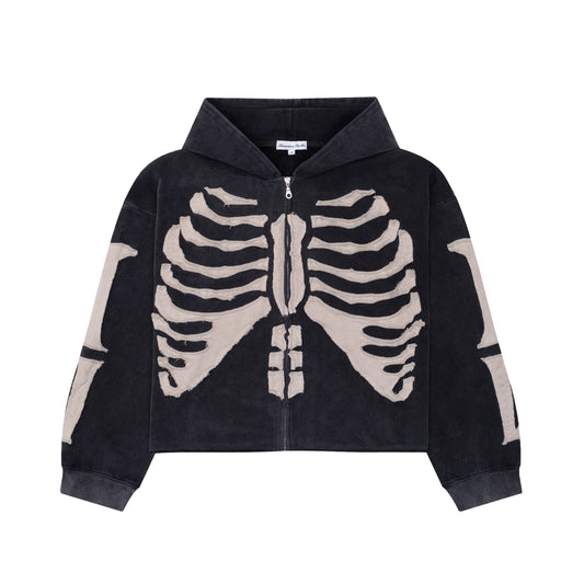 BONES ZIP-UP HOODIE