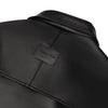 LEATHER BACK TAB JACKET