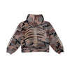 CAMO BONES ZIP-UP HOODIE