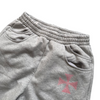 HEATHER GREY CROSS SWEATS